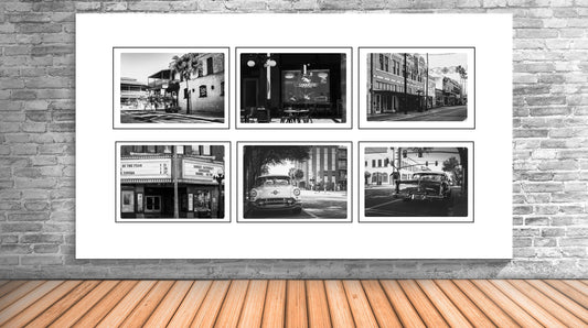 Postcards Streets of Legacy - The Iconic Heart of Ybor City | Set of 6 Black & White Photo Postcards