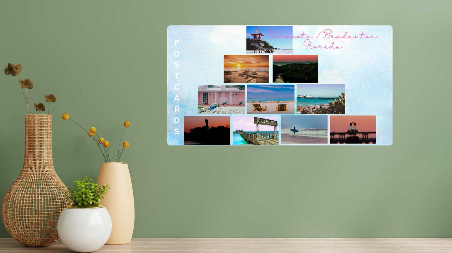 Postcards Sun Stories - Sarasota / Bradenton - Florida Postcard Collection | Set of 10 Unique Postcards (6x4)