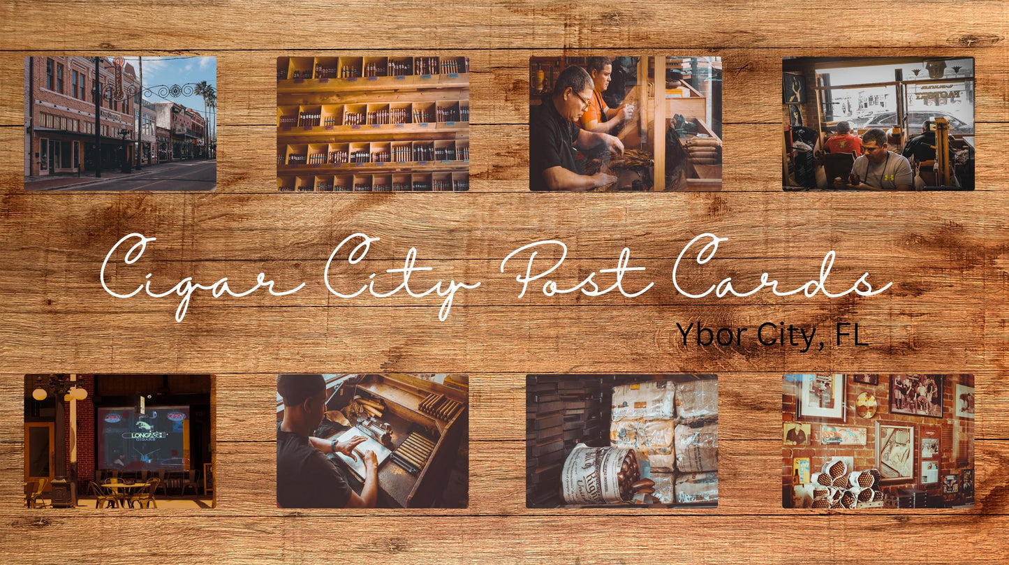 Postcards Crafted by Tradition - Ybor City Stories | Set of 6 Unique Postcards (6x4)